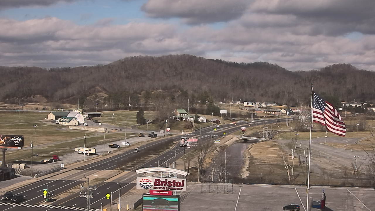 Thumbnail for current weather camera view from Bristol Motor Speedway in Bristol, Tennessee