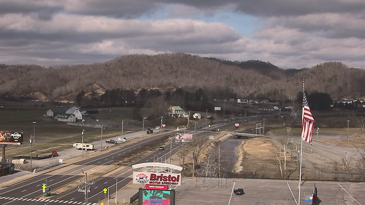 Thumbnail for current weather camera view from Bristol Motor Speedway in Bristol, Tennessee