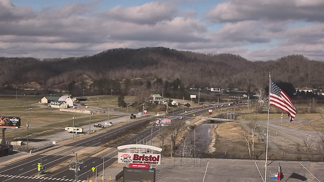Thumbnail for current weather camera view from Bristol Motor Speedway in Bristol, Tennessee