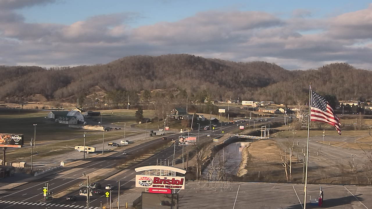Thumbnail for current weather camera view from Bristol Motor Speedway in Bristol, Tennessee