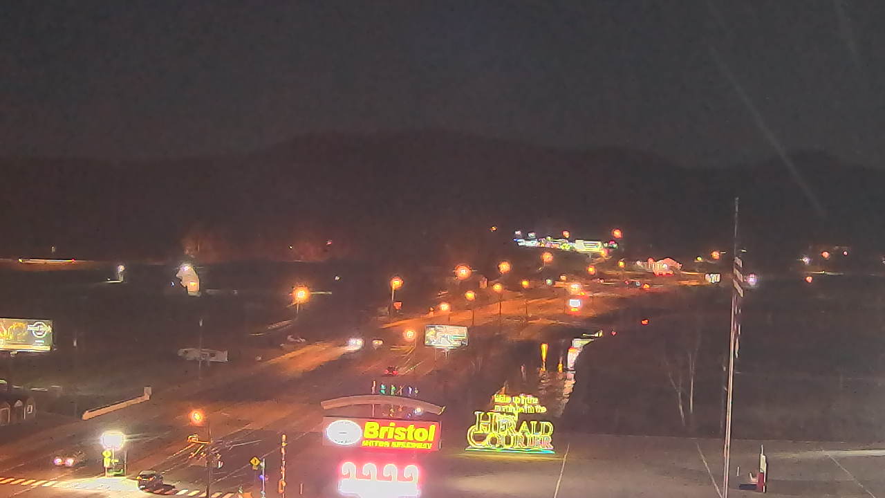 Thumbnail for current weather camera view from Bristol Motor Speedway in Bristol, Tennessee