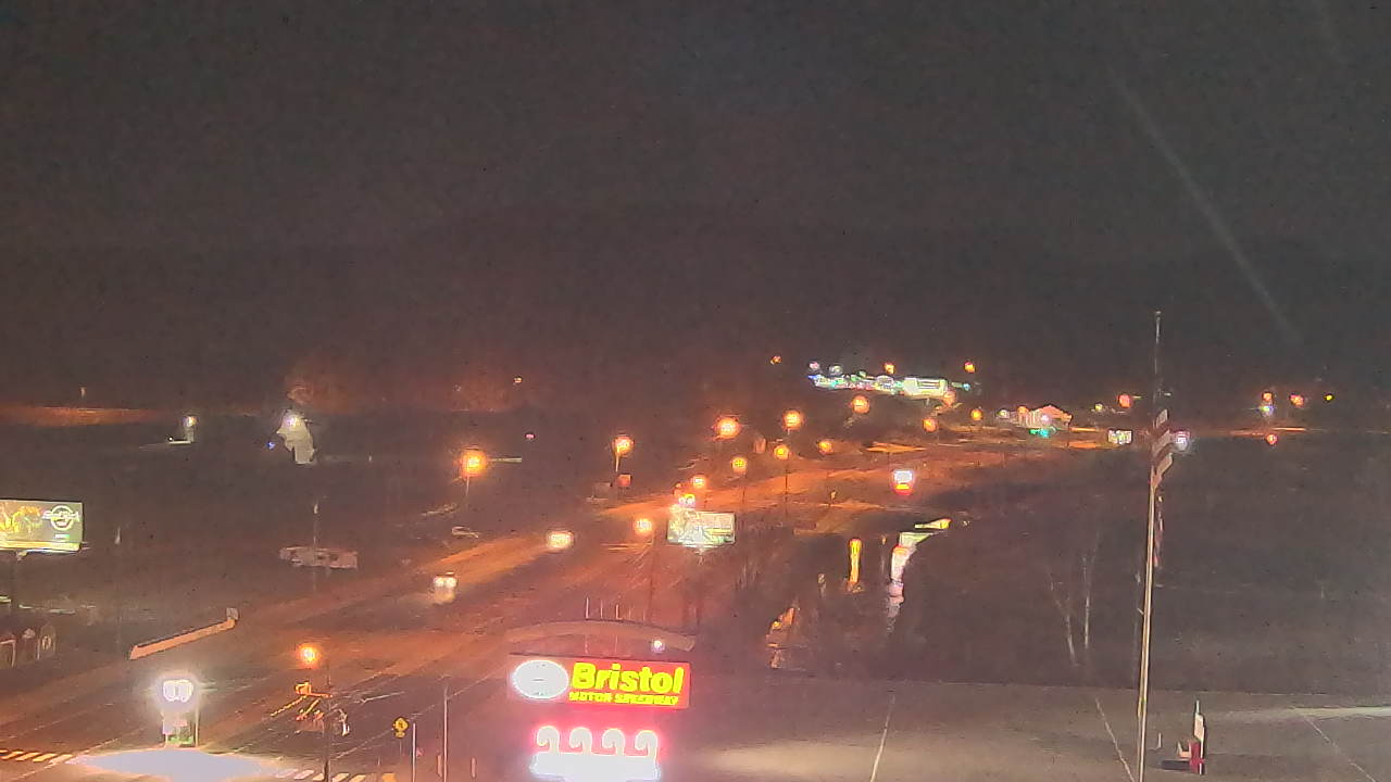 Thumbnail for current weather camera view from Bristol Motor Speedway in Bristol, Tennessee