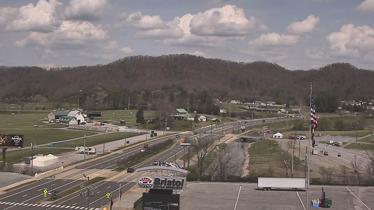 Thumbnail for current weather camera view from Bristol Motor Speedway in Bristol, Tennessee