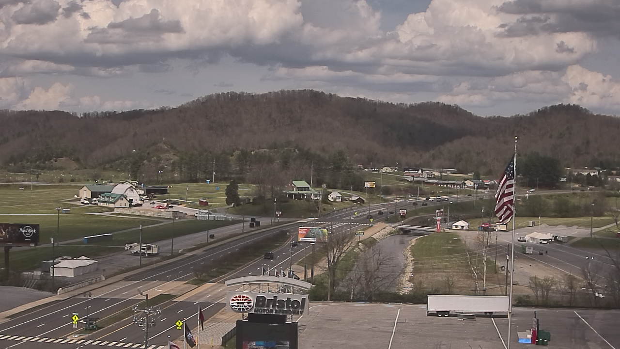 Thumbnail for current weather camera view from Bristol Motor Speedway in Bristol, Tennessee