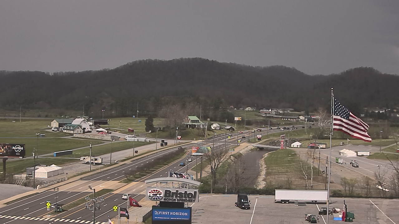 Thumbnail for current weather camera view from Bristol Motor Speedway in Bristol, Tennessee