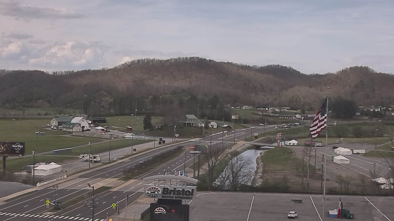 Thumbnail for current weather camera view from Bristol Motor Speedway in Bristol, Tennessee