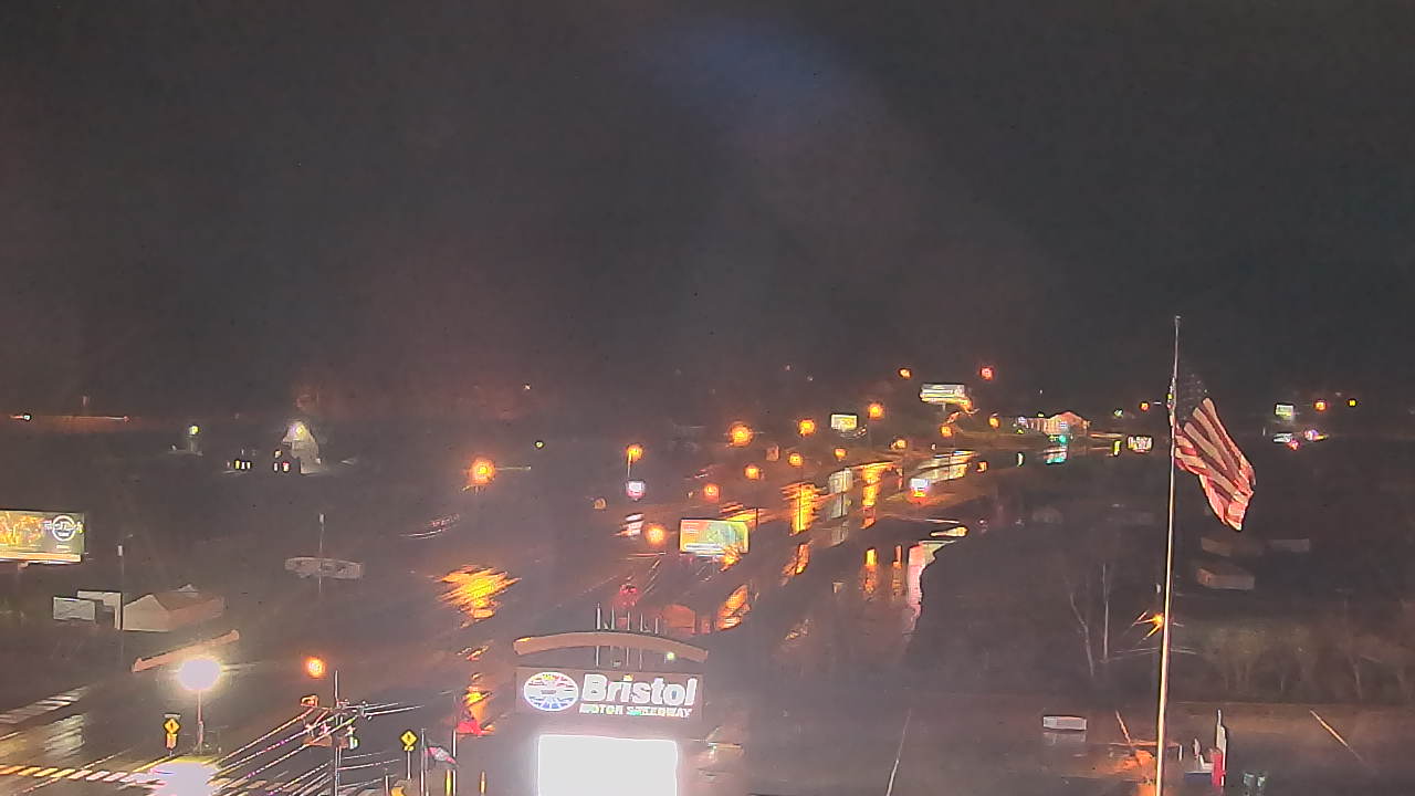 Thumbnail for current weather camera view from Bristol Motor Speedway in Bristol, Tennessee
