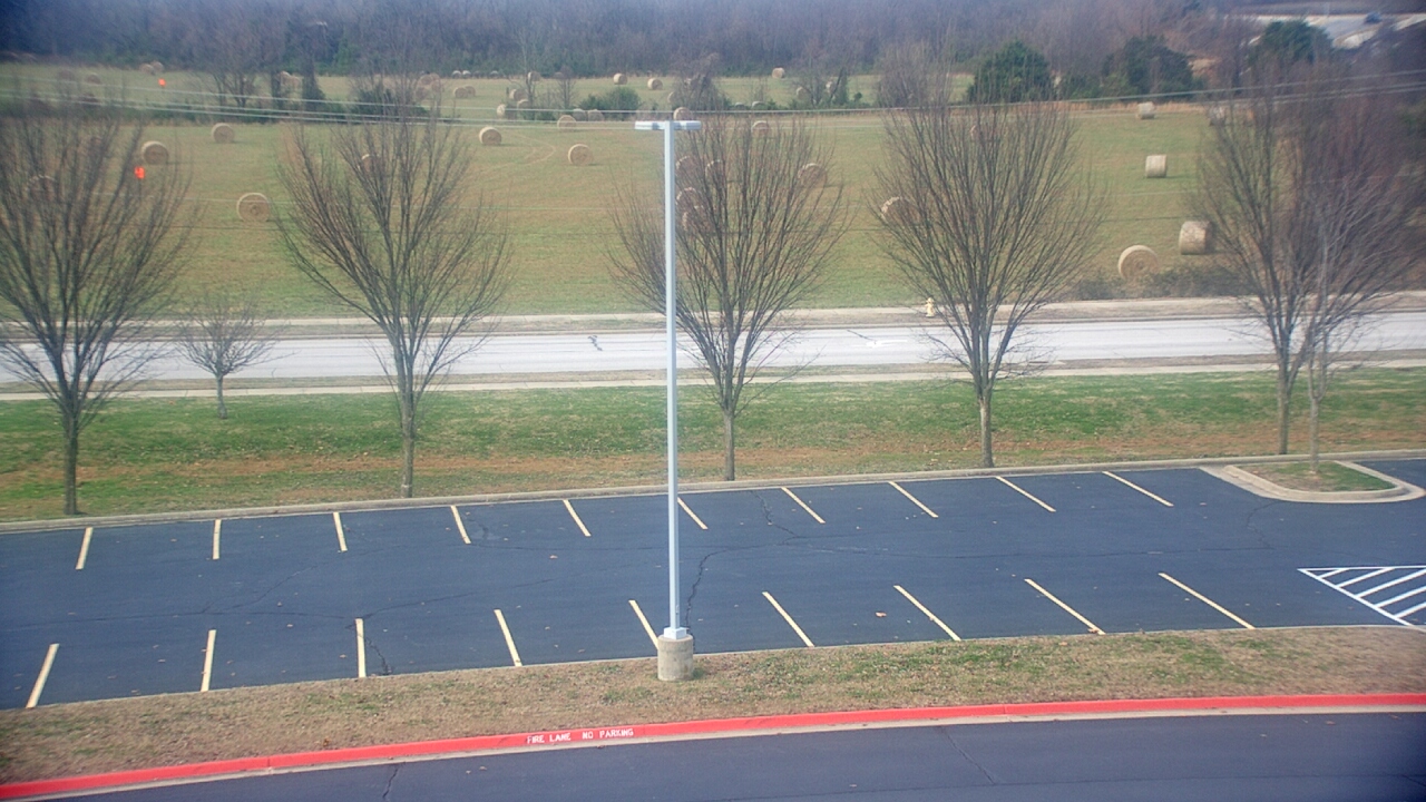 Thumbnail for current weather camera view from Fulbright JHS in Bentonville, Arkansas