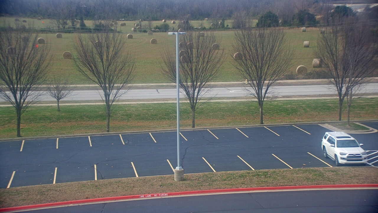 Thumbnail for current weather camera view from Fulbright JHS in Bentonville, Arkansas