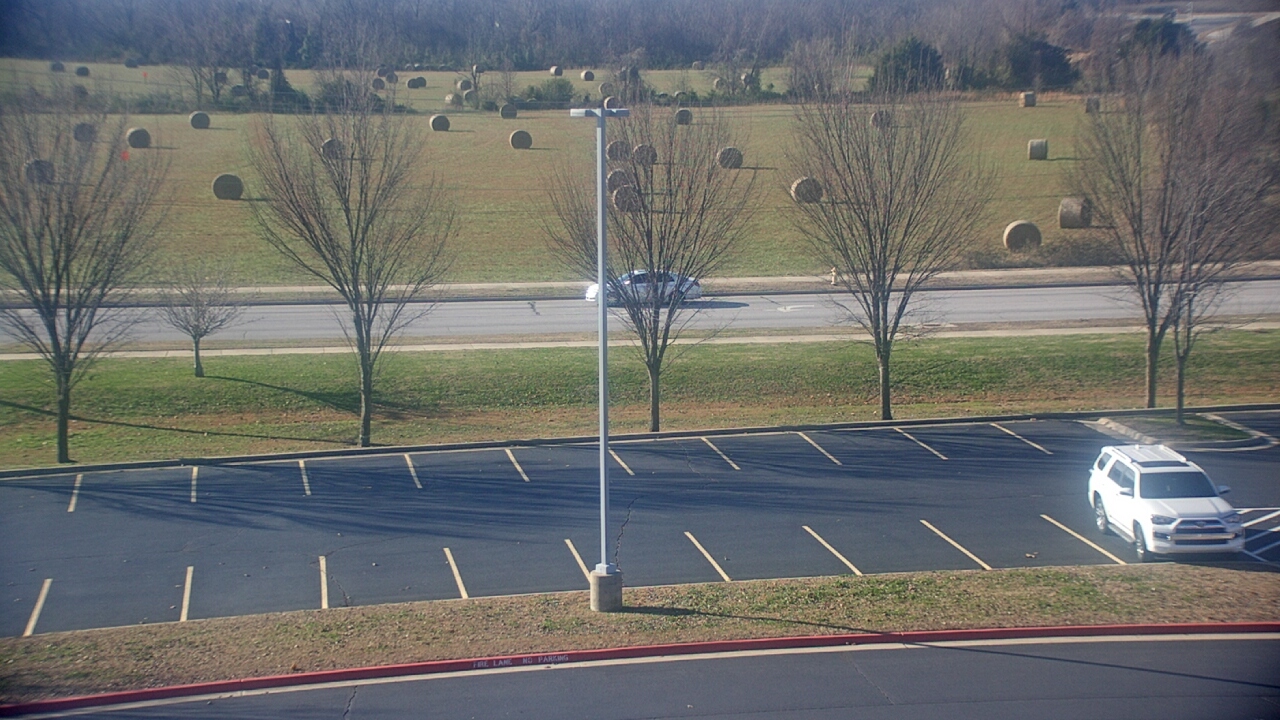 Thumbnail for current weather camera view from Fulbright JHS in Bentonville, Arkansas