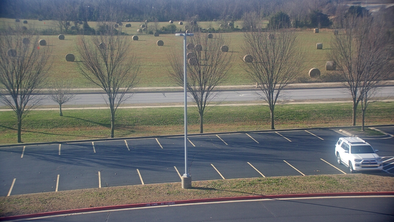 Thumbnail for current weather camera view from Fulbright JHS in Bentonville, Arkansas