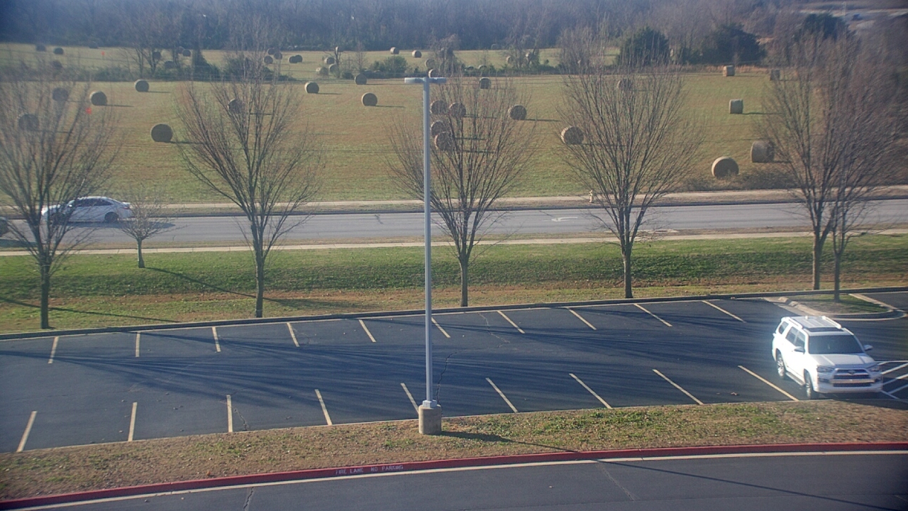 Thumbnail for current weather camera view from Fulbright JHS in Bentonville, Arkansas