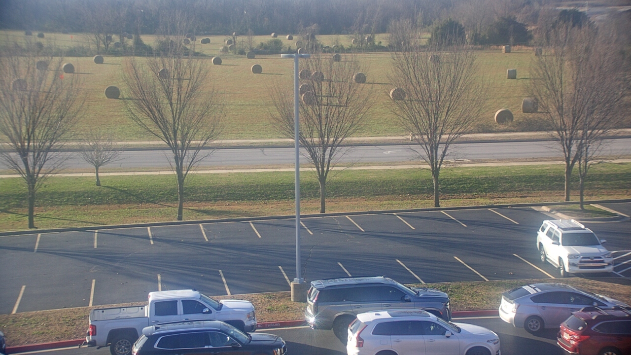 Thumbnail for current weather camera view from Fulbright JHS in Bentonville, Arkansas
