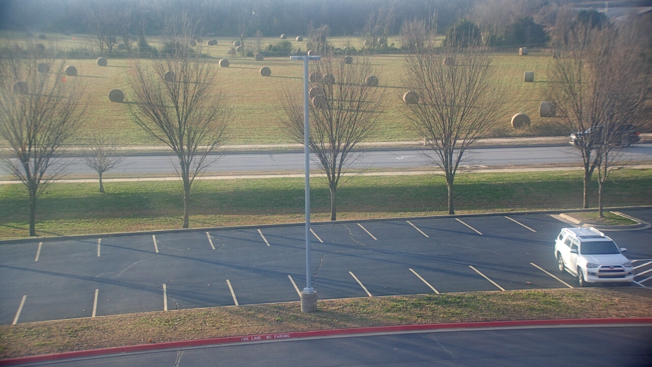 Thumbnail for current weather camera view from Fulbright JHS in Bentonville, Arkansas