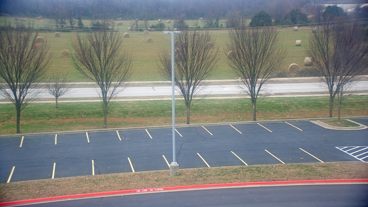 Thumbnail for current weather camera view from Fulbright JHS in Bentonville, Arkansas