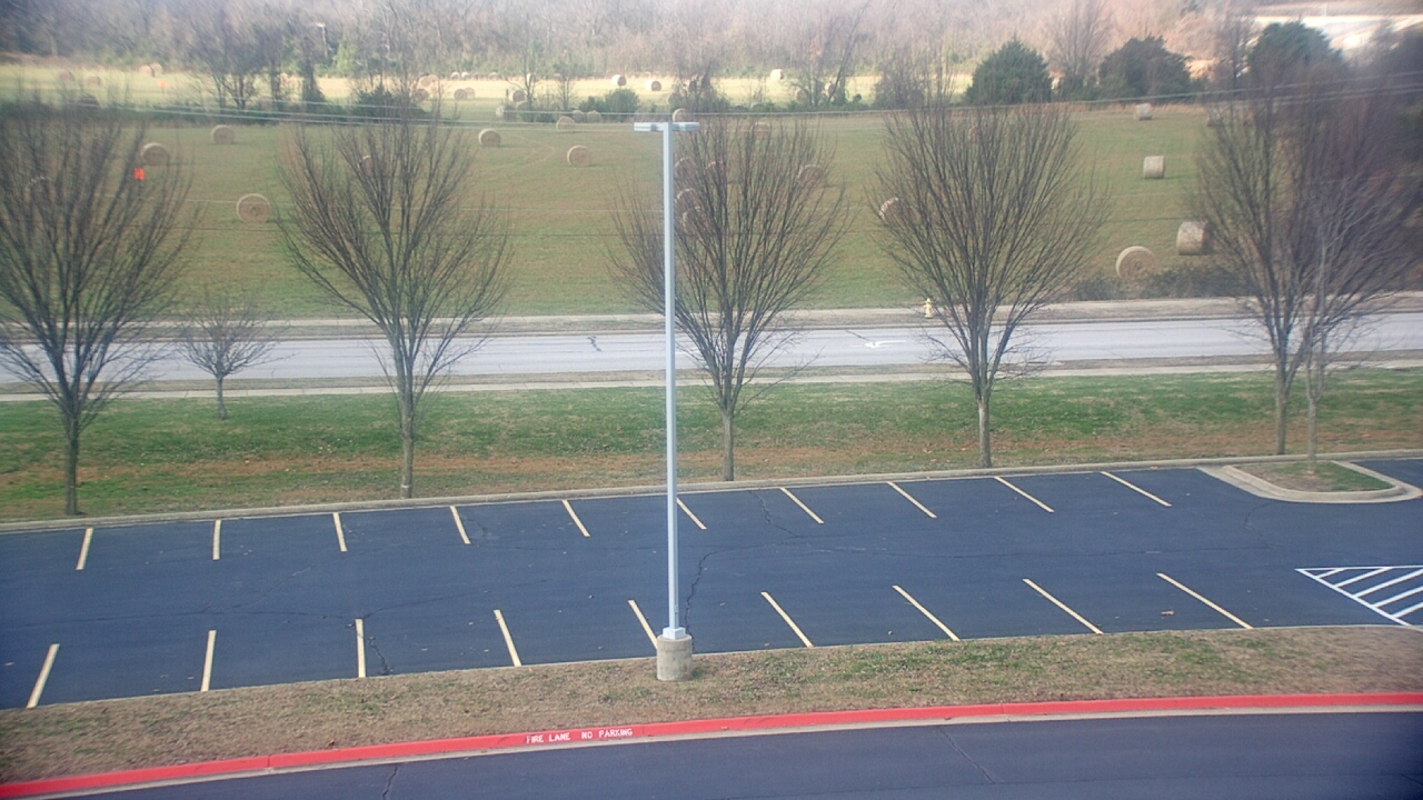 Thumbnail for current weather camera view from Fulbright JHS in Bentonville, Arkansas