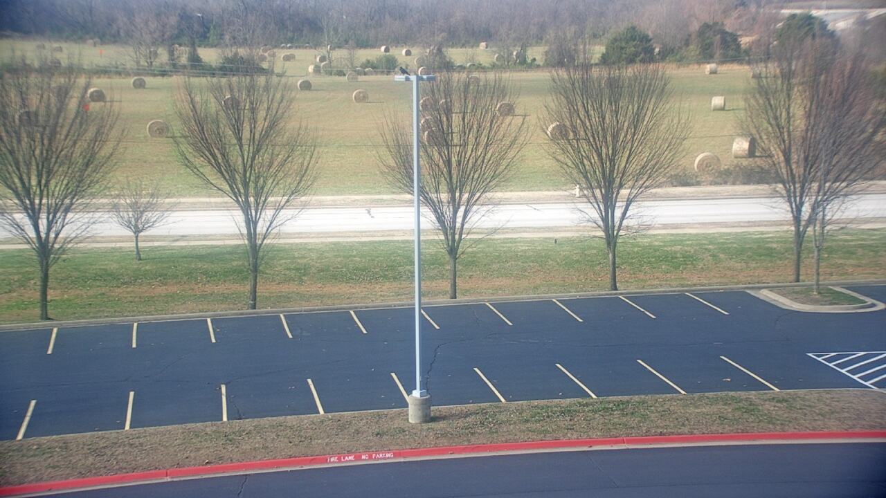 Thumbnail for current weather camera view from Fulbright JHS in Bentonville, Arkansas