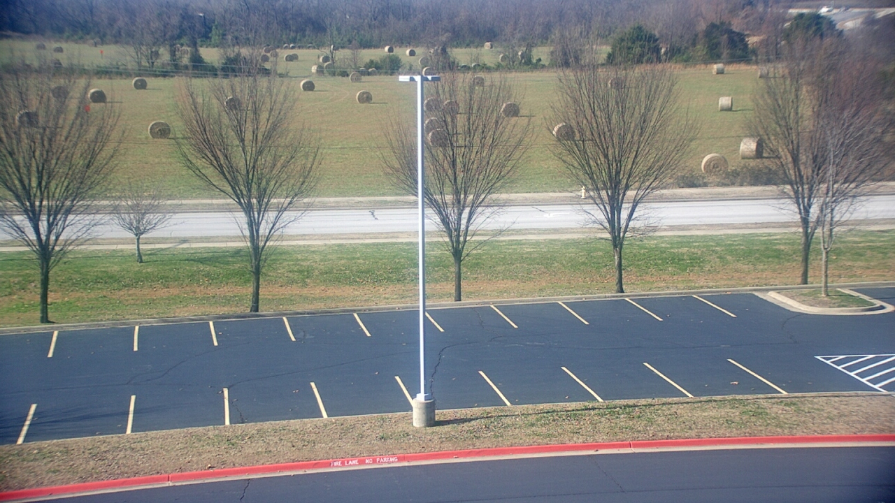 Thumbnail for current weather camera view from Fulbright JHS in Bentonville, Arkansas