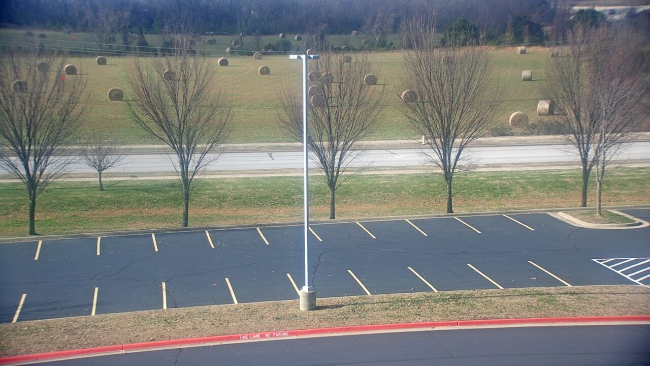 Thumbnail for current weather camera view from Fulbright JHS in Bentonville, Arkansas