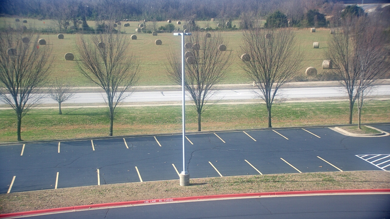 Thumbnail for current weather camera view from Fulbright JHS in Bentonville, Arkansas