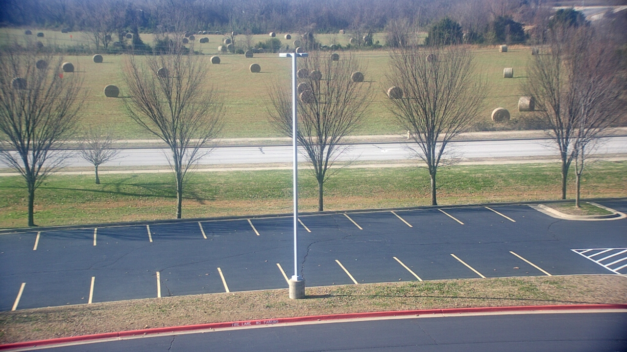 Thumbnail for current weather camera view from Fulbright JHS in Bentonville, Arkansas