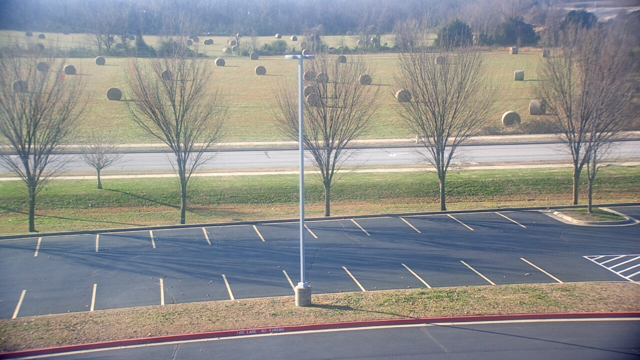 Thumbnail for current weather camera view from Fulbright JHS in Bentonville, Arkansas