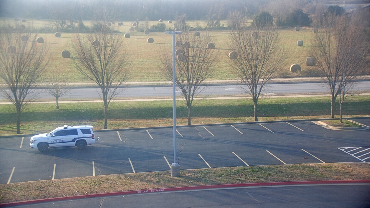 Thumbnail for current weather camera view from Fulbright JHS in Bentonville, Arkansas