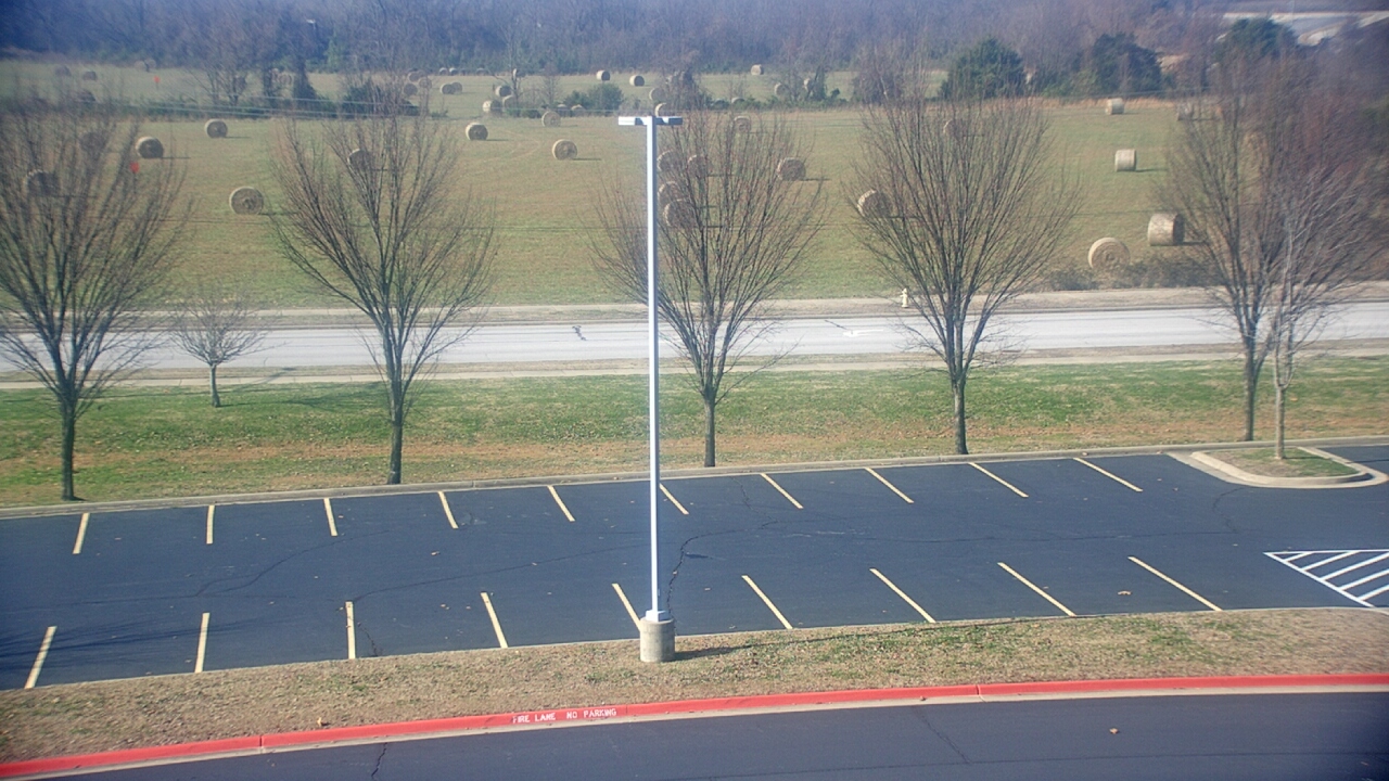 Thumbnail for current weather camera view from Fulbright JHS in Bentonville, Arkansas