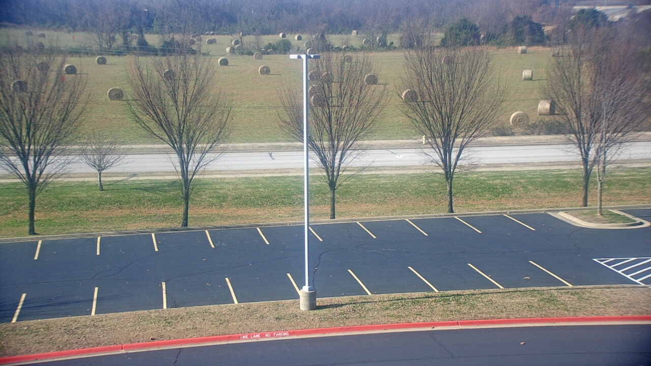 Thumbnail for current weather camera view from Fulbright JHS in Bentonville, Arkansas