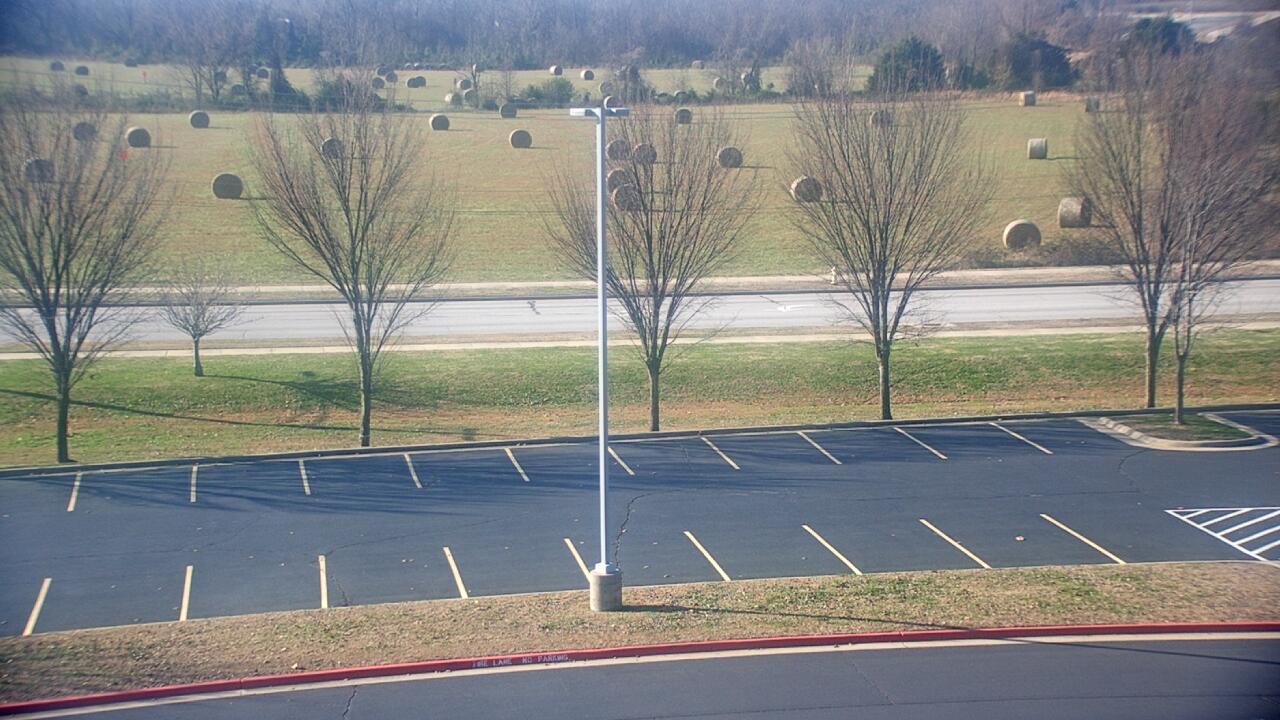 Thumbnail for current weather camera view from Fulbright JHS in Bentonville, Arkansas