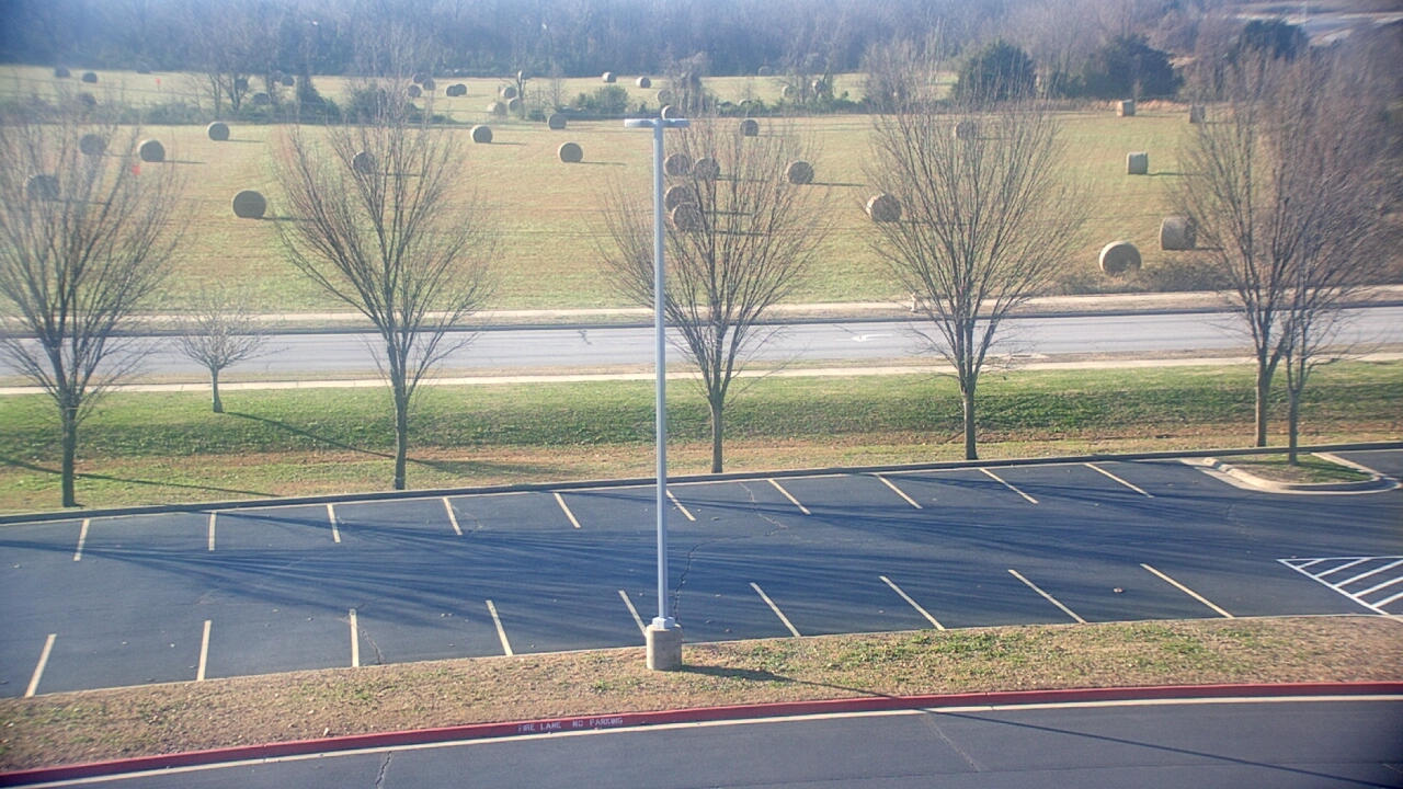 Thumbnail for current weather camera view from Fulbright JHS in Bentonville, Arkansas