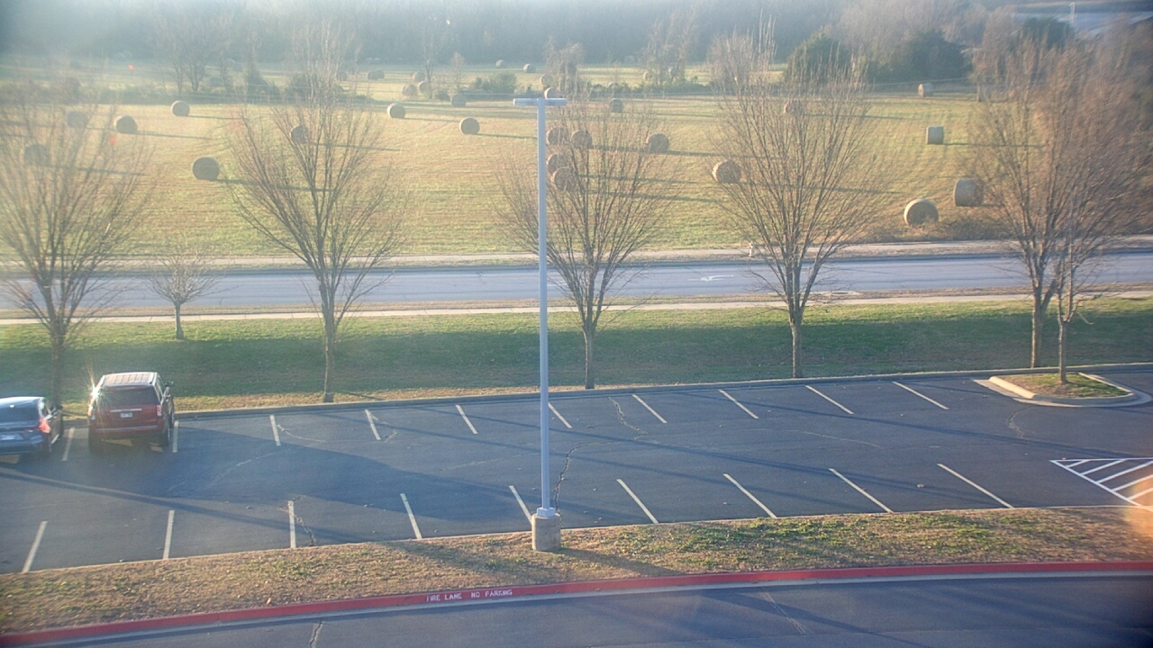 Thumbnail for current weather camera view from Fulbright JHS in Bentonville, Arkansas