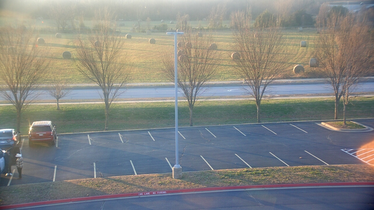 Thumbnail for current weather camera view from Fulbright JHS in Bentonville, Arkansas