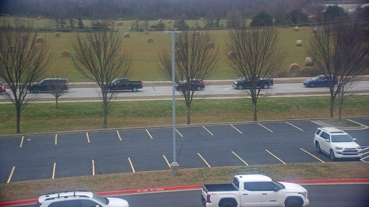 Thumbnail for current weather camera view from Fulbright JHS in Bentonville, Arkansas