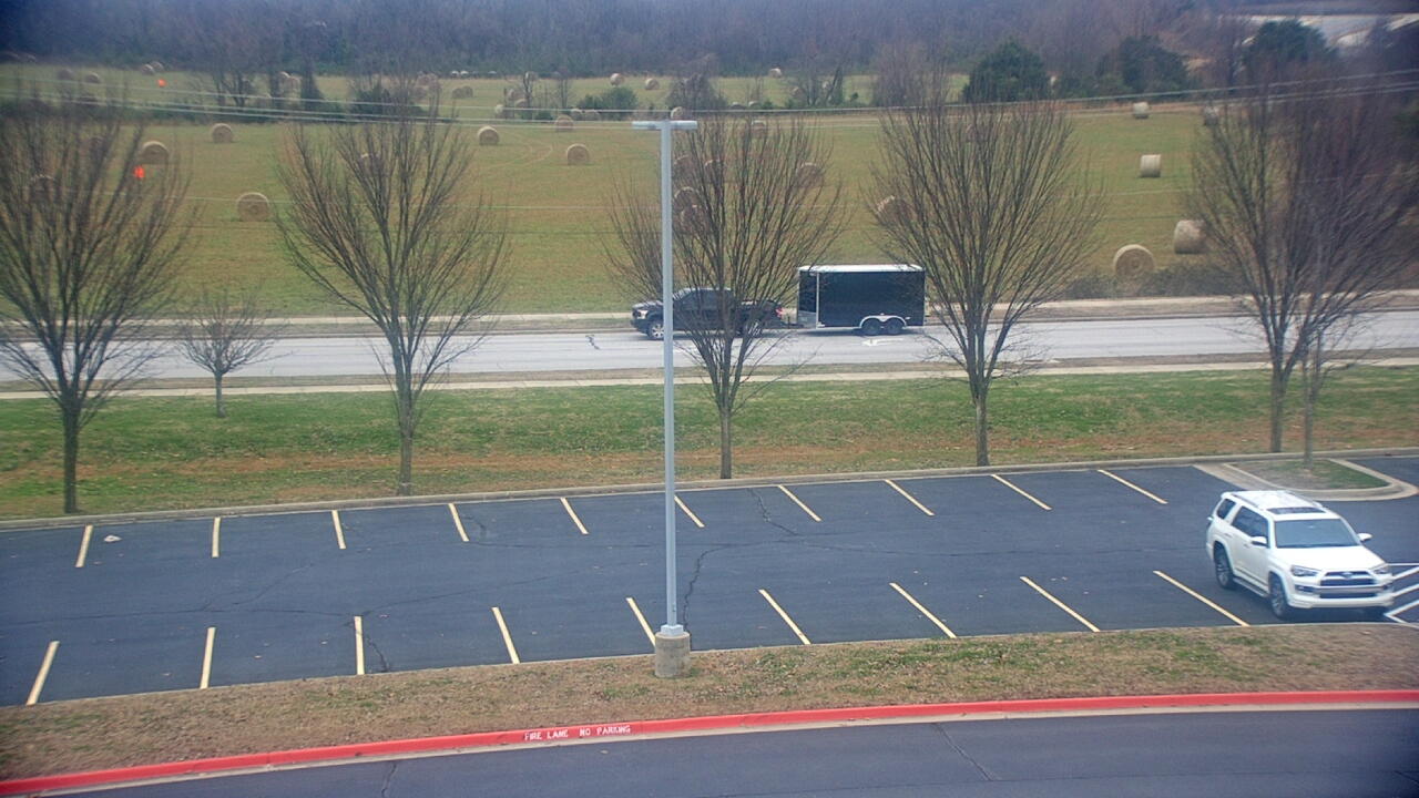 Thumbnail for current weather camera view from Fulbright JHS in Bentonville, Arkansas