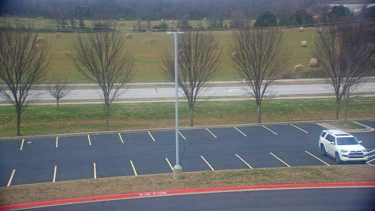 Thumbnail for current weather camera view from Fulbright JHS in Bentonville, Arkansas