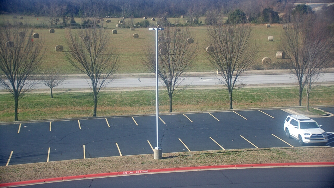 Thumbnail for current weather camera view from Fulbright JHS in Bentonville, Arkansas