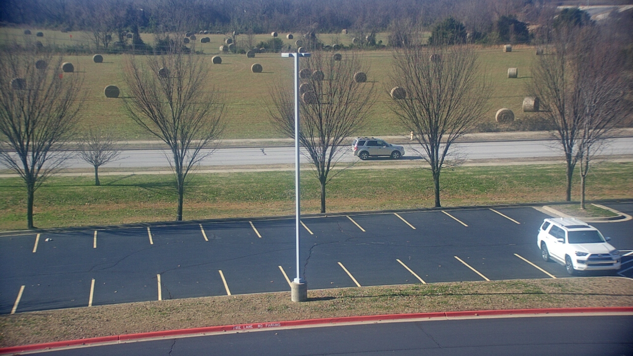 Thumbnail for current weather camera view from Fulbright JHS in Bentonville, Arkansas