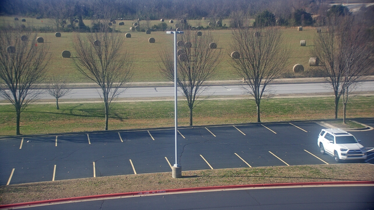 Thumbnail for current weather camera view from Fulbright JHS in Bentonville, Arkansas