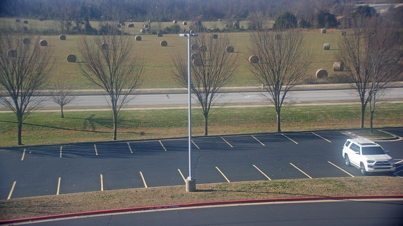 Thumbnail for current weather camera view from Fulbright JHS in Bentonville, Arkansas