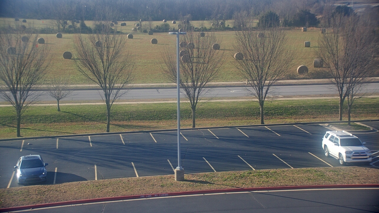 Thumbnail for current weather camera view from Fulbright JHS in Bentonville, Arkansas