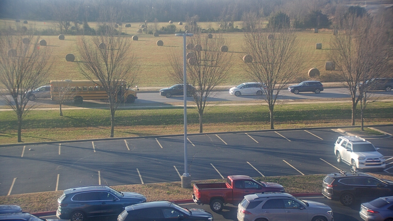 Thumbnail for current weather camera view from Fulbright JHS in Bentonville, Arkansas