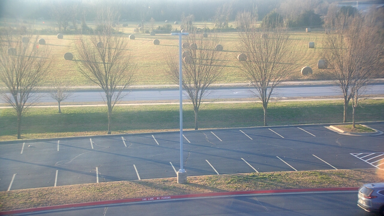 Thumbnail for current weather camera view from Fulbright JHS in Bentonville, Arkansas