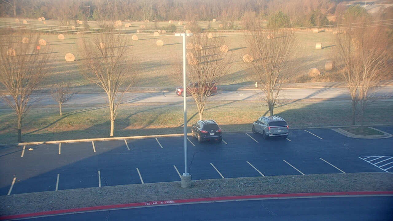 Thumbnail for current weather camera view from Fulbright JHS in Bentonville, Arkansas