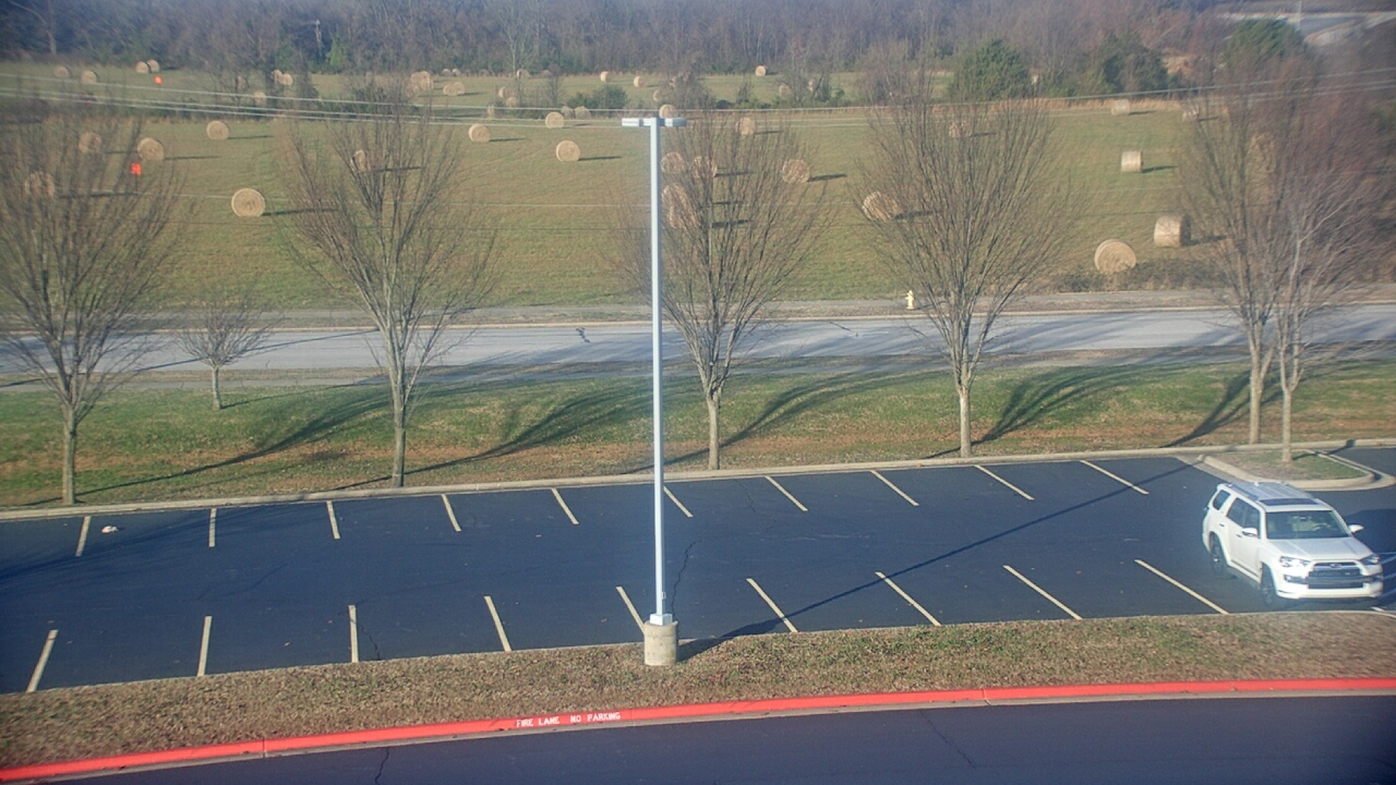 Thumbnail for current weather camera view from Fulbright JHS in Bentonville, Arkansas