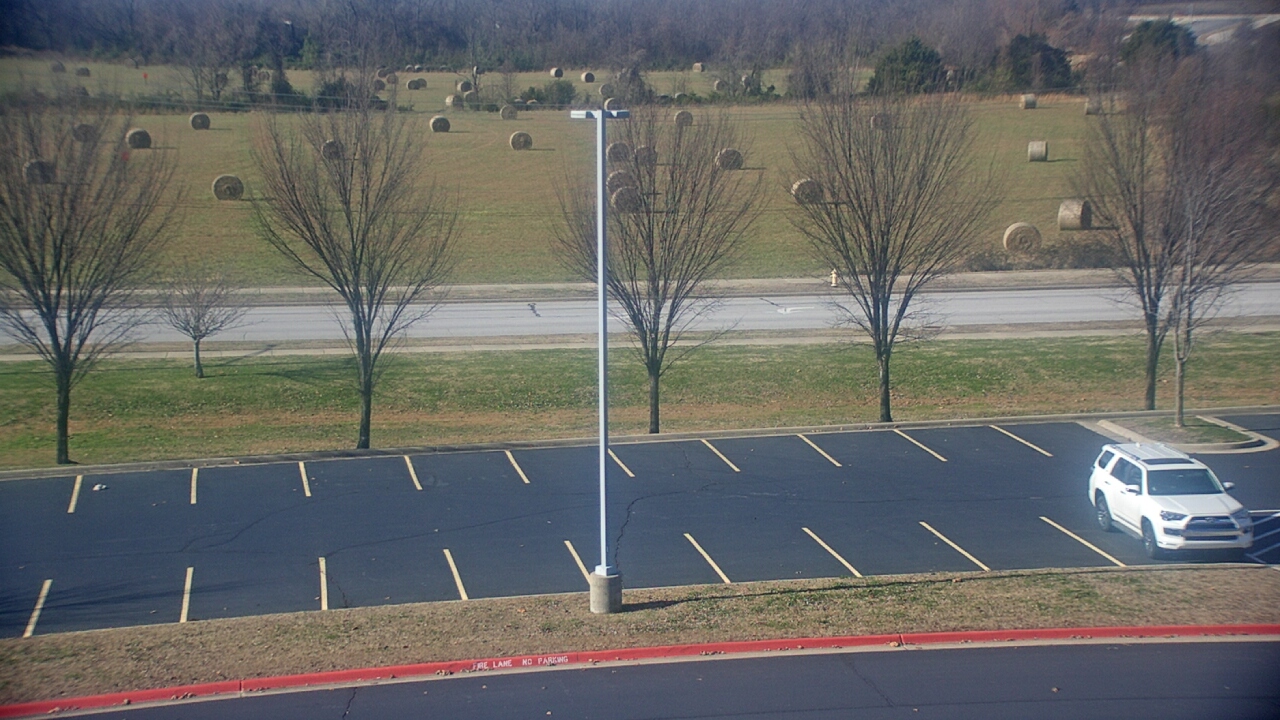 Thumbnail for current weather camera view from Fulbright JHS in Bentonville, Arkansas