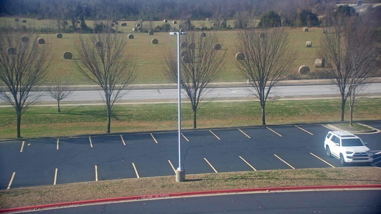 Thumbnail for current weather camera view from Fulbright JHS in Bentonville, Arkansas