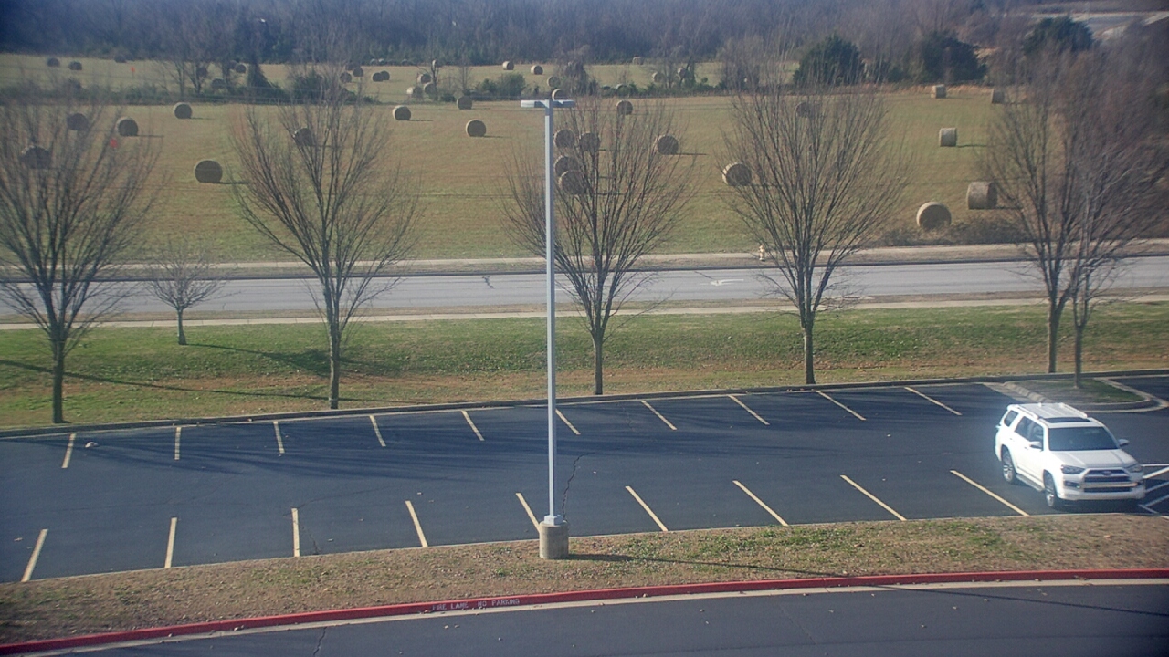 Thumbnail for current weather camera view from Fulbright JHS in Bentonville, Arkansas