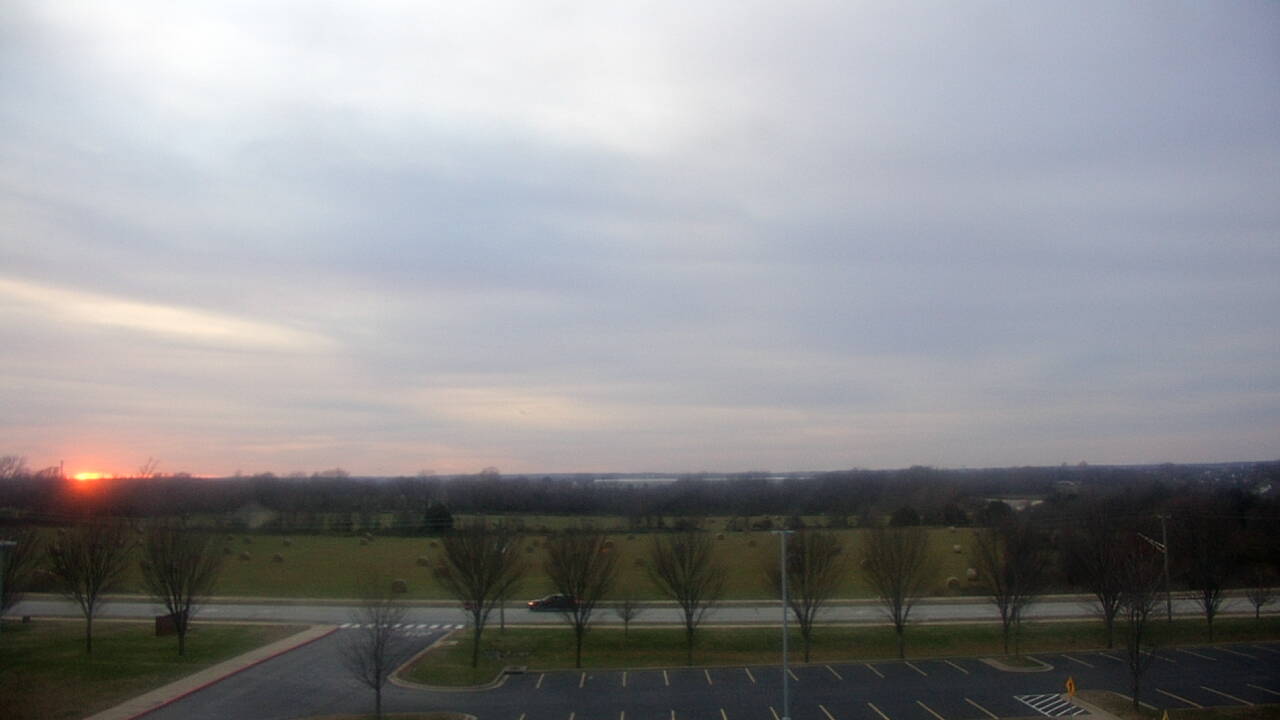 Thumbnail for current weather camera view from Fulbright JHS in Bentonville, Arkansas