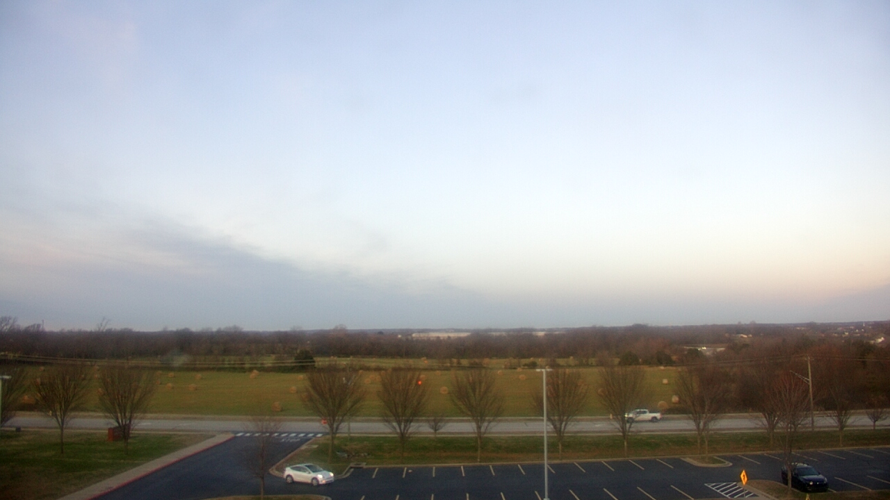 Thumbnail for current weather camera view from Fulbright JHS in Bentonville, Arkansas